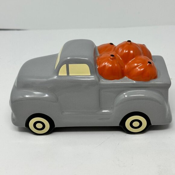 Farmhouse Pumpkin Hauling Truck Vintage Style Rustic Fall Holiday Decor Autumn - Picture 4 of 15